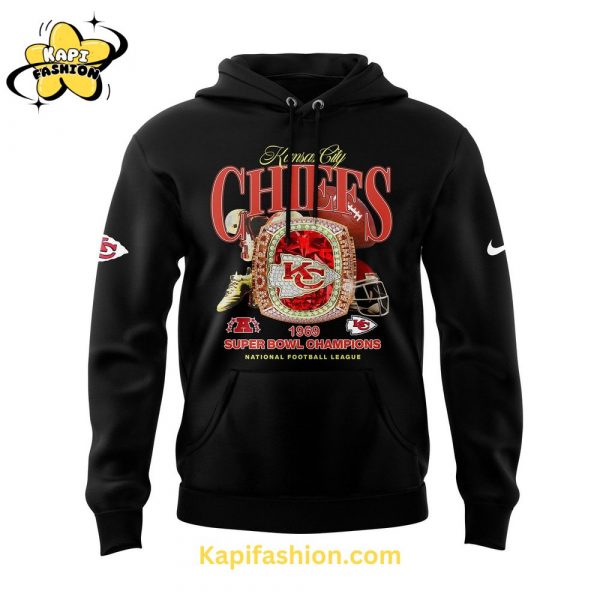 The Kansas City Chiefs New Version Hoodie Black Edition