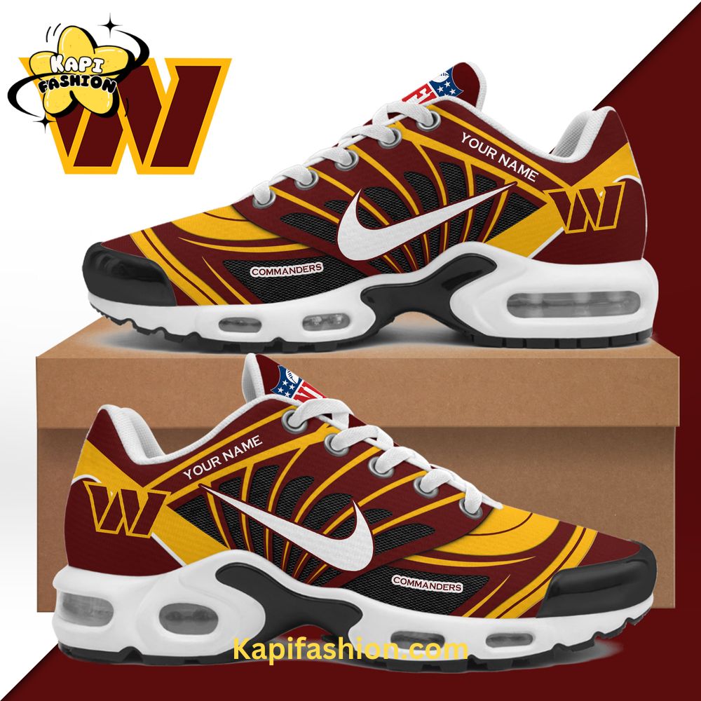Washington Commanders Air Max Plus Sport Custom Sneakers Washington Commanders Air Max Plus Sport Custom Sneakers