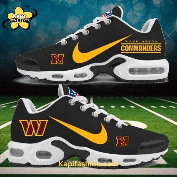 Washington Commanders Air Max Plus Sport Custom Sneakers Black edition