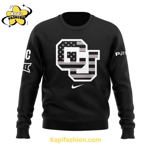 Colorado Buffaloes Football 2024 Salute to Service Sweatshirt