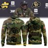 Colorado Buffaloes Football Salute to Service Club Fleece Pullover Hoodie