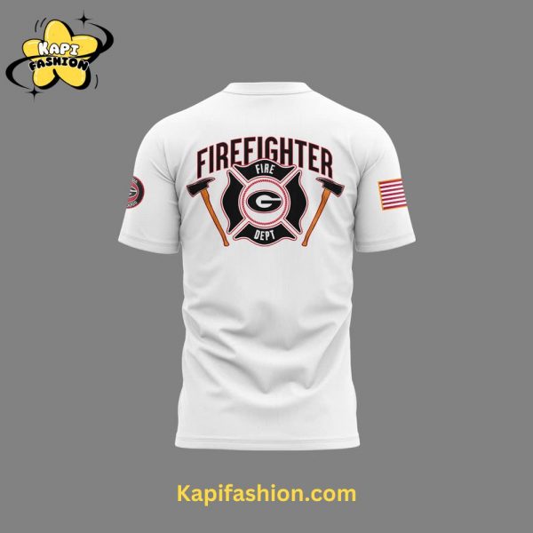 Georgia Bulldogs Firefighter Appreciation Night Premium Limited T Shirt 3