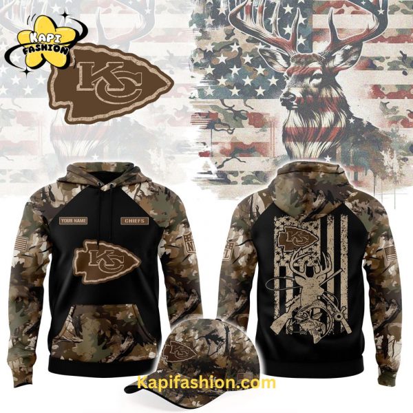 Kansas City Chiefs Hunting Club Fleece Edition Hoodie V2