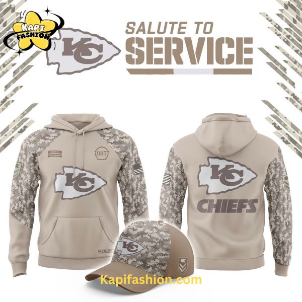 Kansas City Chiefs Salute to Service Club Fleece Edition Hoodie