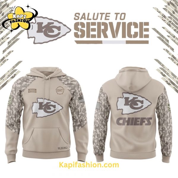 Kansas City Chiefs Salute to Service Club Fleece Edition Hoodie