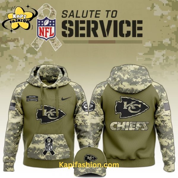 Kansas City Chiefs Salute to Service Club Limited Edition Camo Hoodie