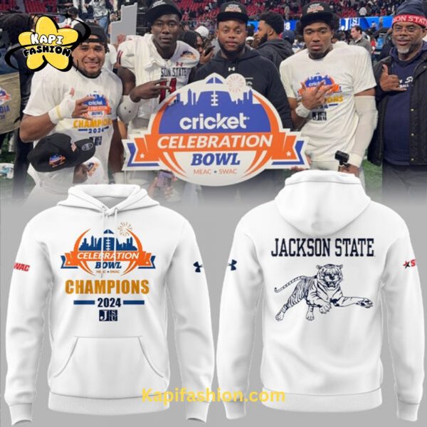 Limited Edition Jackson State Football “HBCU National Champs 2024” Hoodie v1