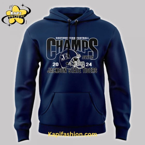 Limited Edition Jackson State Football “HBCU National Champs 2024” Hoodie v4