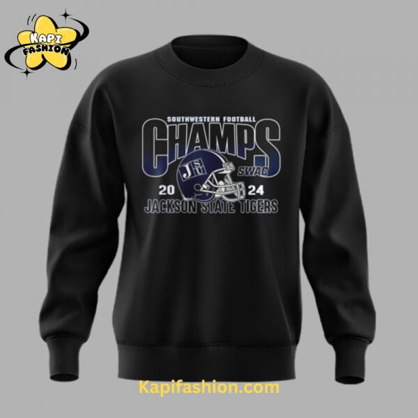 Limited Edition Jackson State Football “HBCU NATIONAL CHAMPS 2024” Sweatshirt