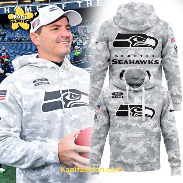 Limited Edition Salute To Service Seattle Seahawks Hoodie