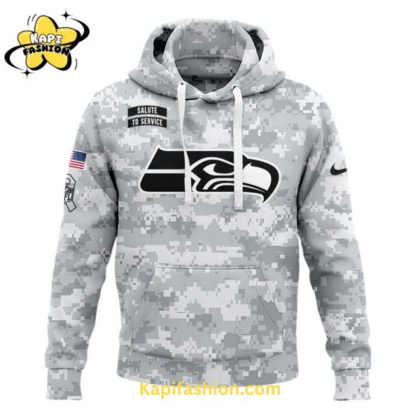 Limited Edition Salute To Service Seattle Seahawks Hoodie