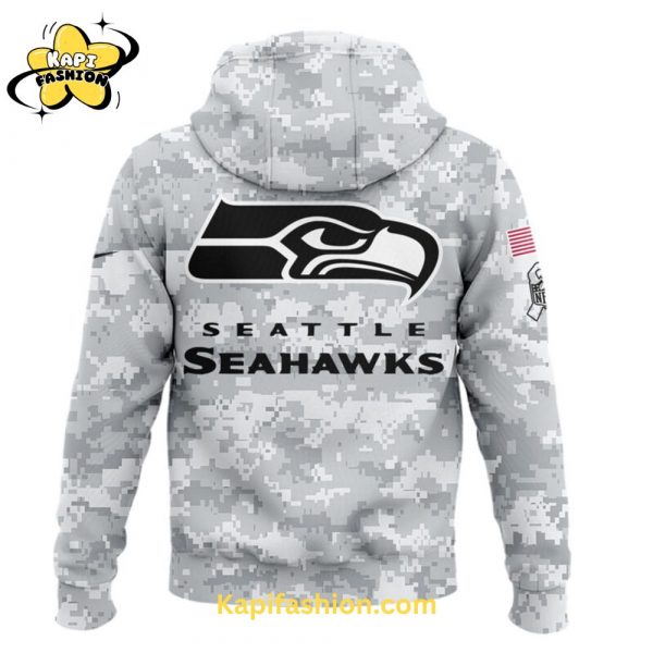 Limited Edition Salute To Service Seattle Seahawks Hoodie 3