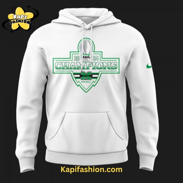 Limited Marshall Football Champions 2024 Hoodie v3