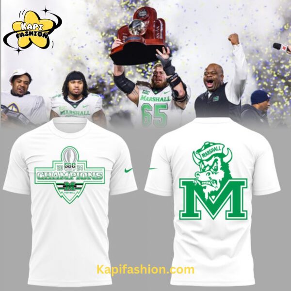 Limited Marshall Football Champions 2024 T Shirt v2