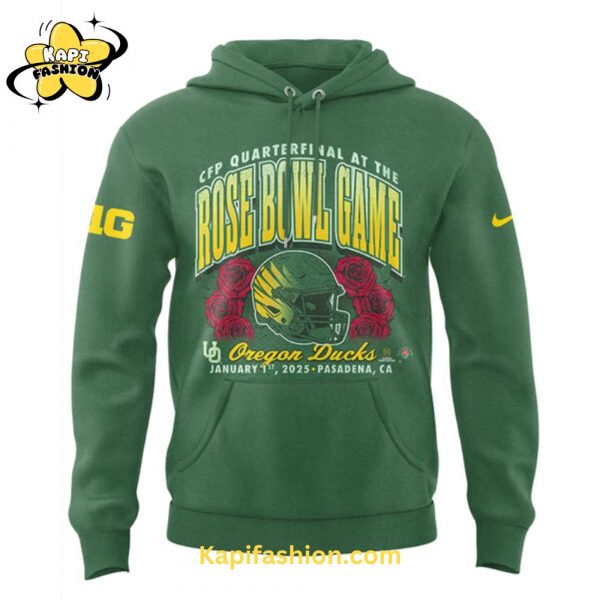 Limited Oregon Ducks Rose Bowl Game Hoodie v2