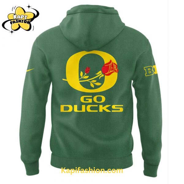 Limited Oregon Ducks Rose Bowl Game Hoodie v2 3