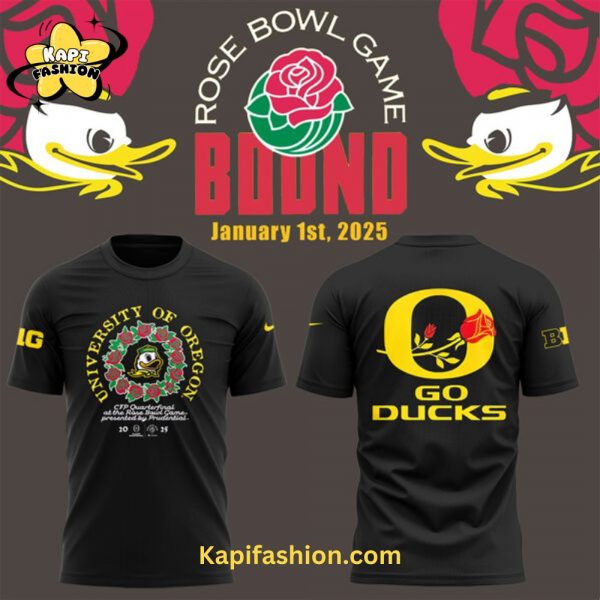 Limited Oregon Ducks Rose Bowl Game T Shirt