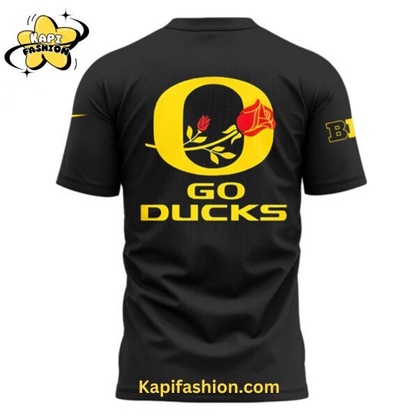 Limited Oregon Ducks Rose Bowl Game T Shirt 3