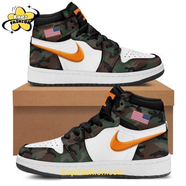 Limited Tennessee Football Nike Camo 2024 Salute to Service Air Jordan 1