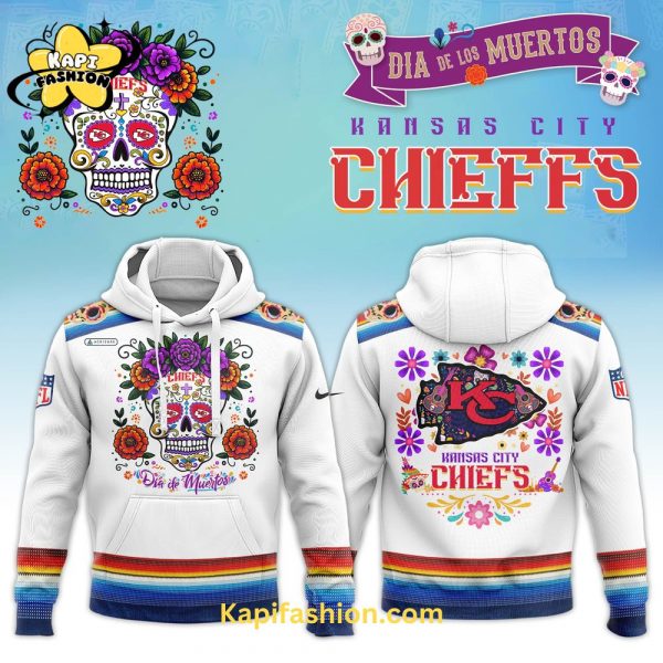 Men Nike Dia De Los Muertos Kansas City Chiefs Pullover Hoodie