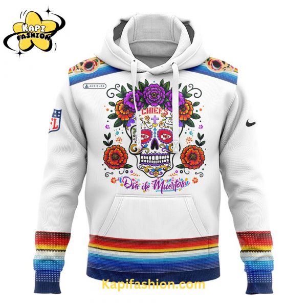 Men Nike Dia De Los Muertos Kansas City Chiefs Pullover Hoodie