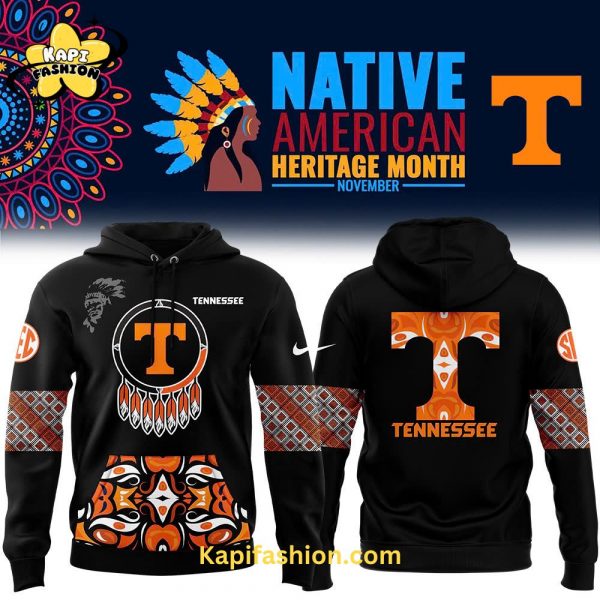 Men Nike Tennessee Volunteers Native American Heritage Month Premium Limited Pullover Hoodie