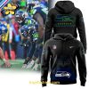 Men’s Nike Black Seattle Seahawks 2024 NFL Crucial Catch Club Pullover Zip Hoodie