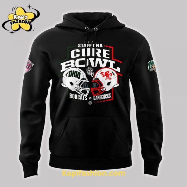 Ohio Bobcats Cure Bowl Champions Special Edition Black Hoodie v1