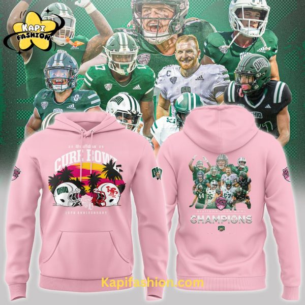 Ohio Bobcats Cure Bowl Champions Special Edition Hoodie