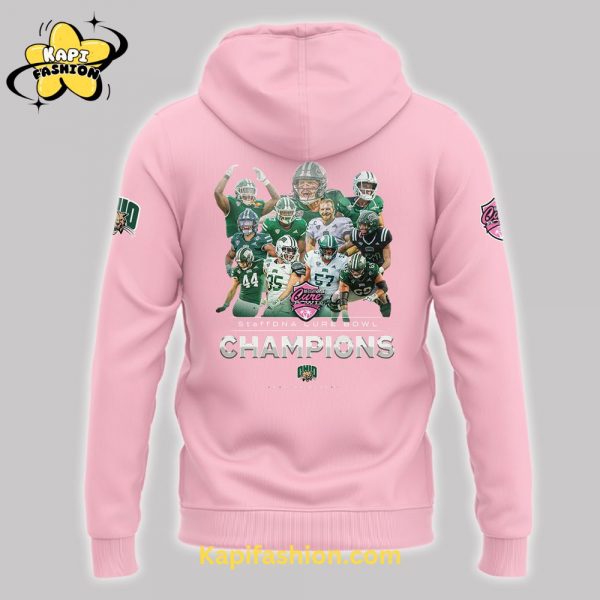 Ohio Bobcats Cure Bowl Champions Special Edition Hoodie 3