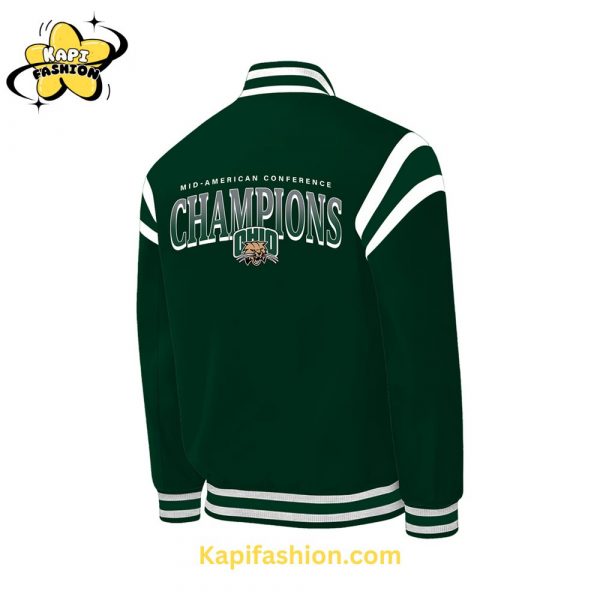 Ohio Bobcats Special Edition 2024 MAC Champions Boomber Jacket