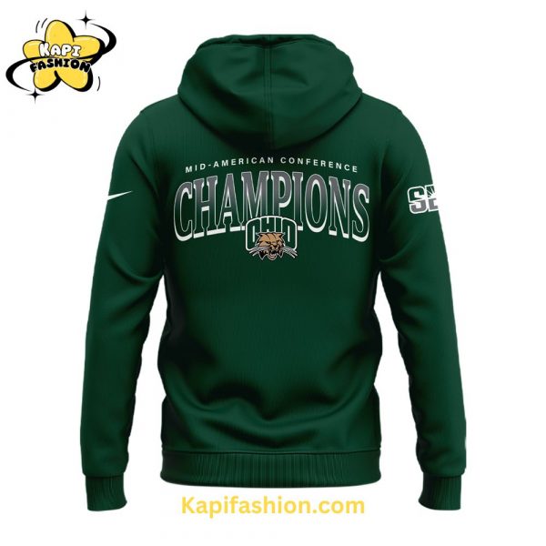 Ohio Bobcats Special Edition 2024 MAC Champions Hoodie 3