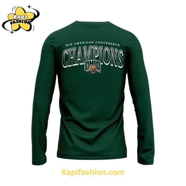 Ohio Bobcats Special Edition 2024 MAC Champions Long sleeve Shirt 3