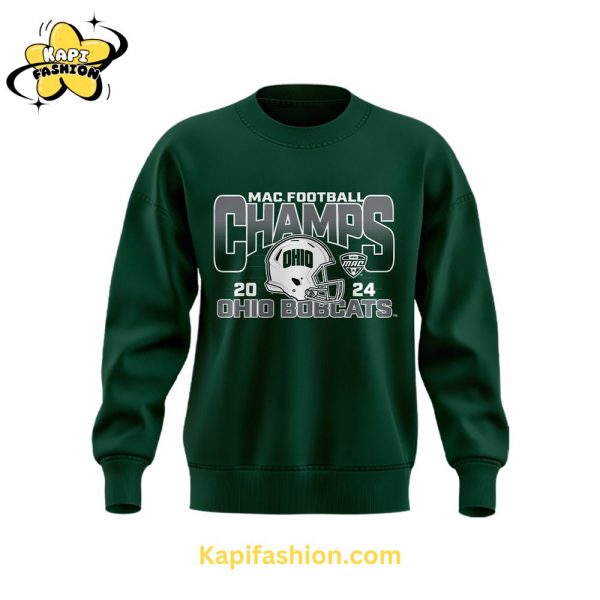 Ohio Bobcats Special Edition 2024 MAC Champions  Sweatshirt