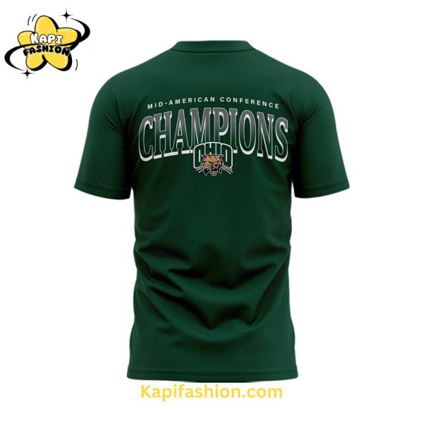 Ohio Bobcats Special Edition 2024 MAC Champions T Shirt 3