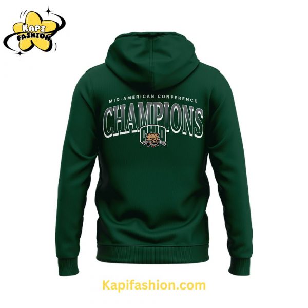 Ohio Bobcats Special Edition 2024 MAC Champions Zip Hoodie 3