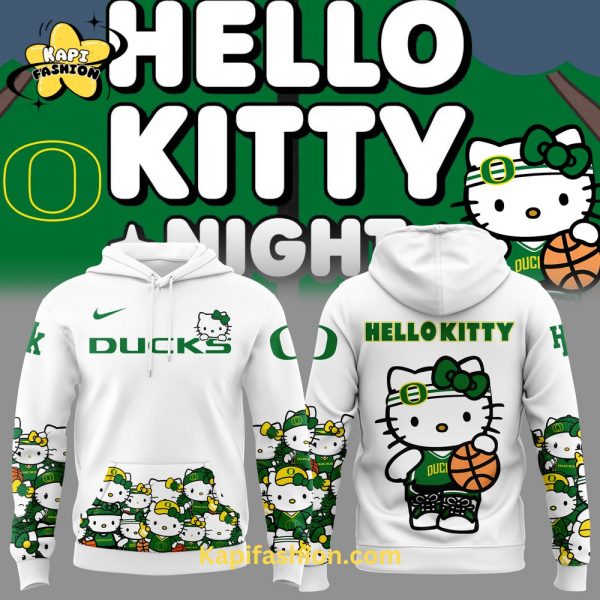 Oregon Basketball x Hello Kitty Hoodie