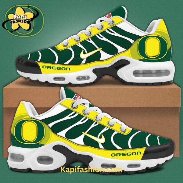 Oregon Ducks Air Max Plus Sneakers Custom Edition v1