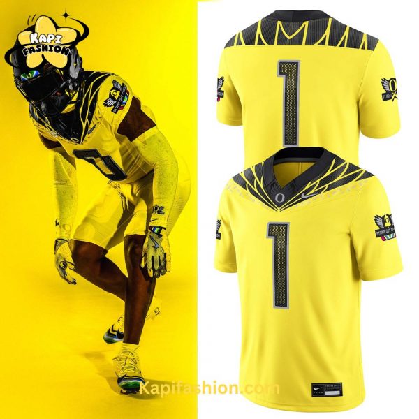 Oregon Ducks Alternate Game Jersey Yellow Edition