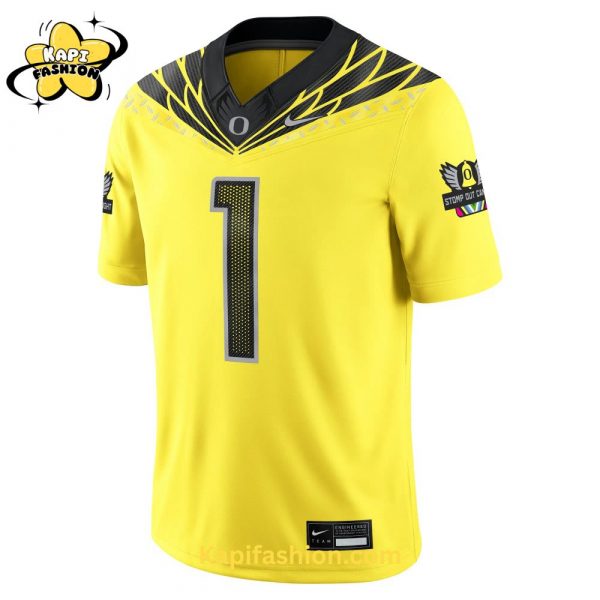 Oregon Ducks Alternate Game Jersey Yellow Edition