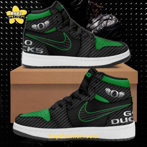 Oregon Ducks “Disrupt The Darkness.” Air Jordan 1 Limited Black Edition