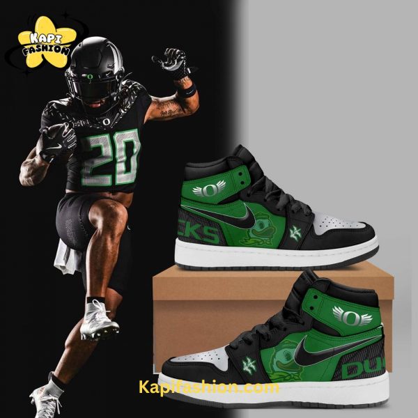 Oregon Ducks “Disrupt The Darkness.” Air Jordan 1 Limited Green Edition