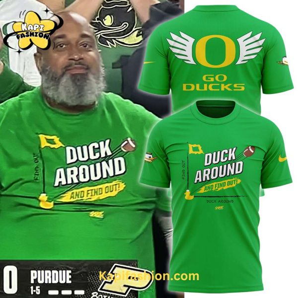 Oregon Ducks “Duck Around and Find Out” T-Shirt