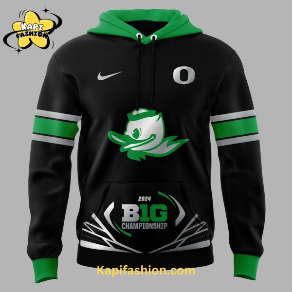 Oregon Ducks Football Big Ten 2024 Championship Game Hoodie