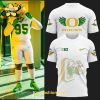 Oregon Ducks “Quack Attack Buckeyes Crack !” T Shirt Green Edition