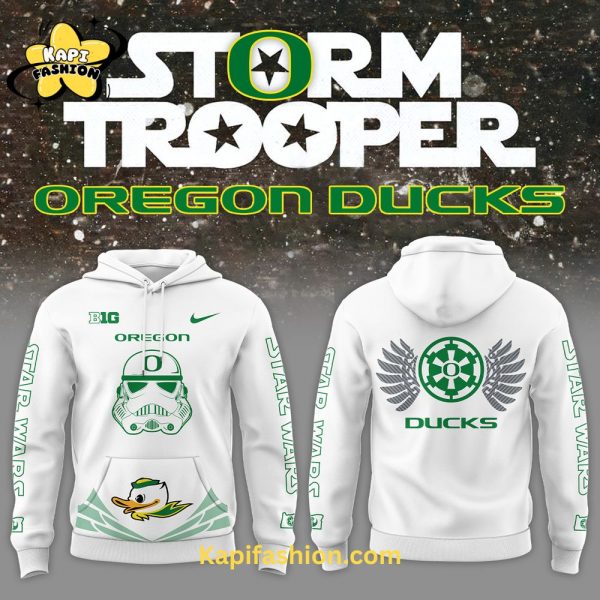 Oregon Ducks Football Storm Trooper Hoodie Limited Edition