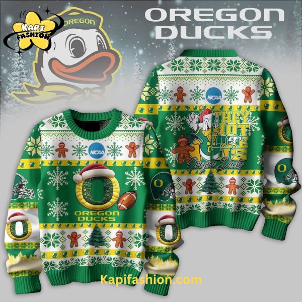 Oregon Ducks Knitted Sweater