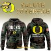 Oregon Ducks Nike Camo 2024 Salute to Service Hoodie v2