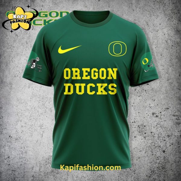 Oregon Ducks “Quack Attack Buckeyes Crack !” T Shirt Green Edition