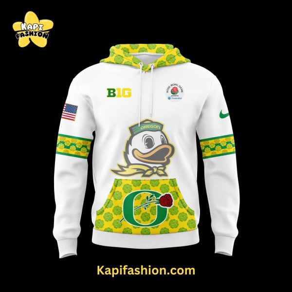 Oregon Ducks x Rose Bowl Game Hoodie Limited Gold Edition 112025 2